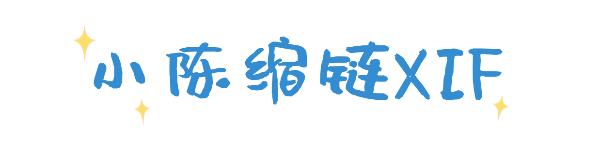 小陈缩链XIF Logo